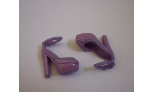 Susi Par Scarpins Lil�s Plataforma
